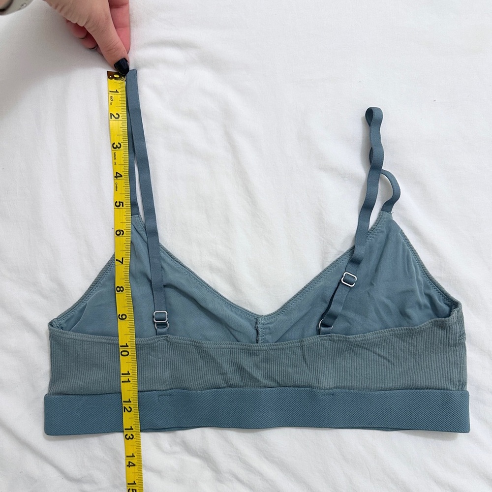 Gilly Hicks Triangle Bralette – Teal *Logo – M - Picture 7 of 7